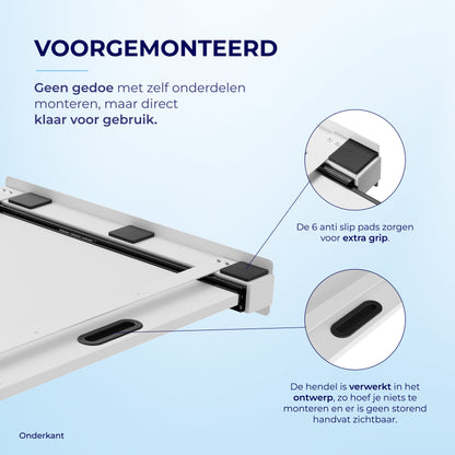 Tussenstuk Wasmachine Droger- Stapelkit