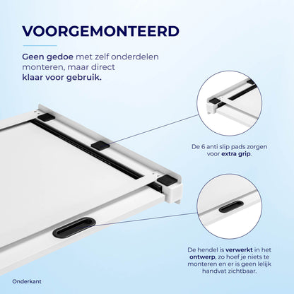 Tussenstuk Wasmachine Droger- Stapelkit